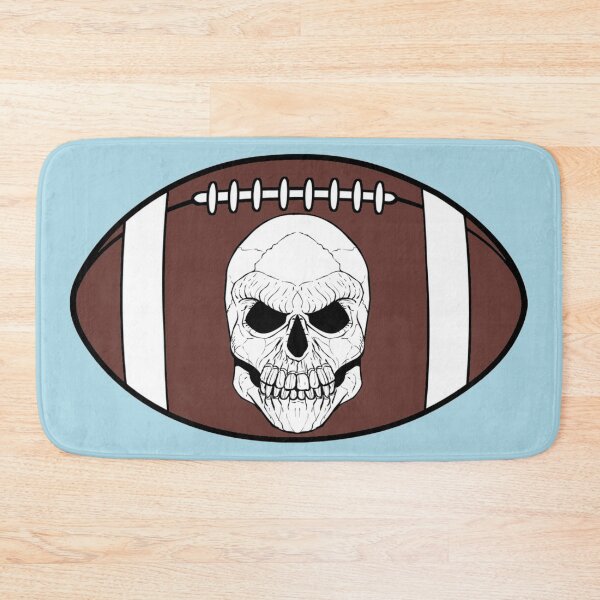 Item preview, Football Jolly Roger (Light Blue) designed and sold by MurpheusTech.