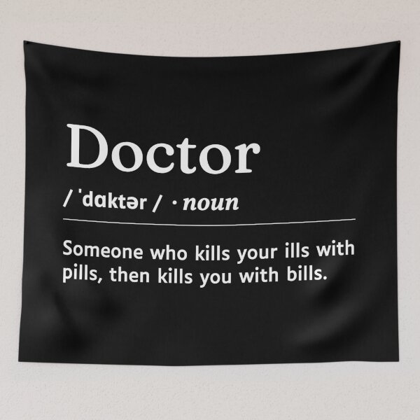 Item preview, Doctor Funny Urban Dictionary Meaning Gifts designed and sold by SpeakSarcasm.
