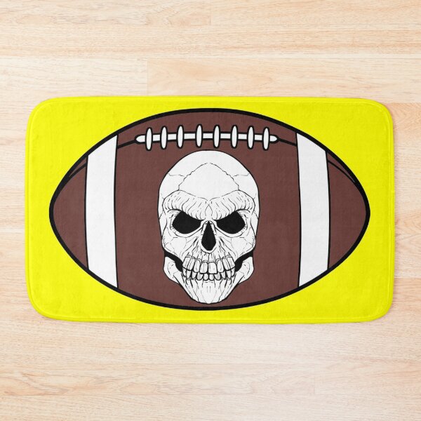 Item preview, Football Jolly Roger (Yellow) designed and sold by MurpheusTech.