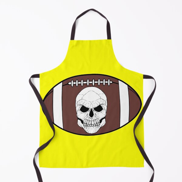 Item preview, Football Jolly Roger (Yellow) designed and sold by MurpheusTech.