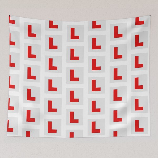 Item preview, L Plate Sign UK And USA Vector designed and sold by THP Creative.
