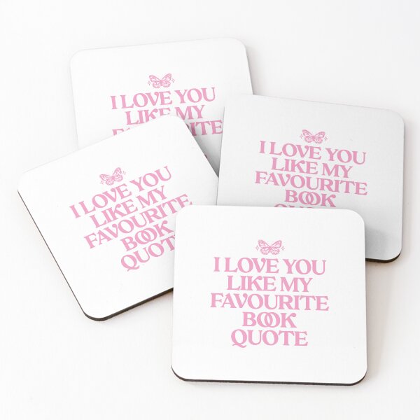 Item preview, My Favourite Book Quote designed and sold by katreadsitshop.