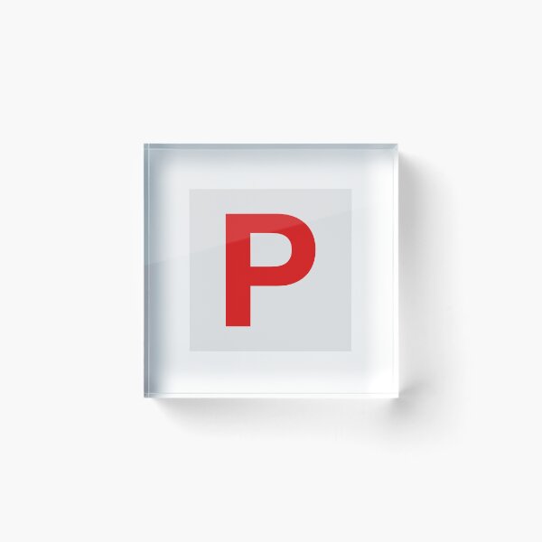 Item preview, P Plate Provisional Two Drivers License Australia designed and sold by THP Creative.