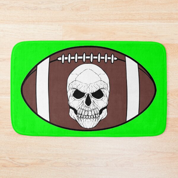 Item preview, Football Jolly Roger (Lime) designed and sold by MurpheusTech.