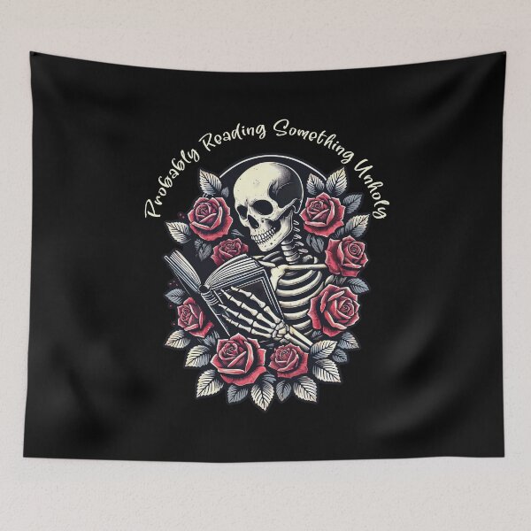 Item preview, Funny 'Probably Reading Something Unholy' Smut Lover designed and sold by Victor Shadehorn.