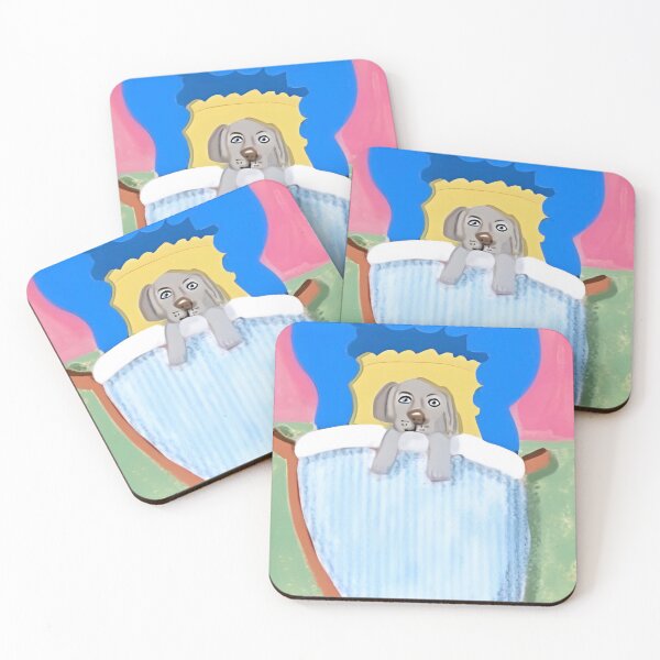 Item preview, Puppy In Crib designed and sold by pinkyjainpan.