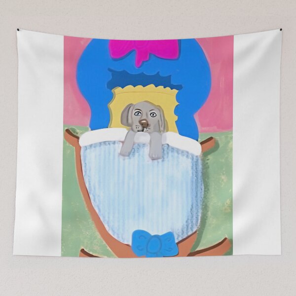 Item preview, Puppy In Crib designed and sold by pinkyjainpan.