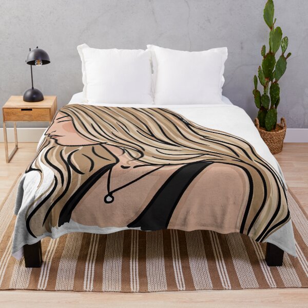 Item preview, Stylized  of Woman Long Blonde Hair designed and sold by Sophie-Men.