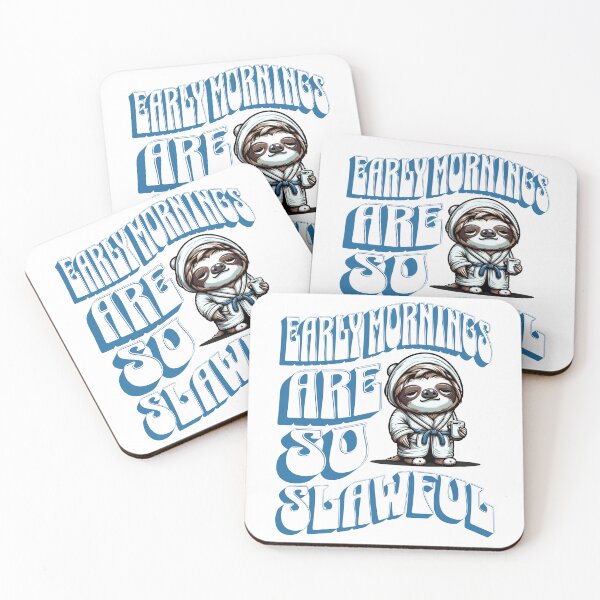 Item preview, Early Mornings Are So Slawful designed and sold by S4G Tees.