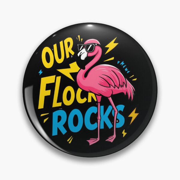Item preview, Our Flock Rocks - Fun and Playful Group designed and sold by haitrieuic96.
