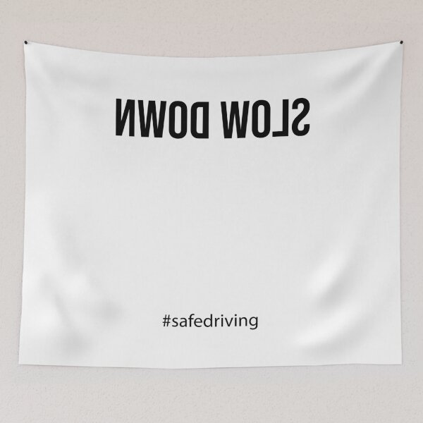 Item preview, Slow Down Road Safety designed and sold by kofhearts.