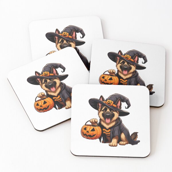 Item preview, German Shepherd Dog Halloween designed and sold by doodIllustrate.