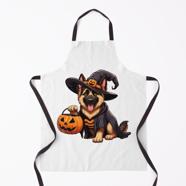 Artikelvorschau, Deutscher Schäferhund Halloween entworfen und verkauft von doodIllustrate.