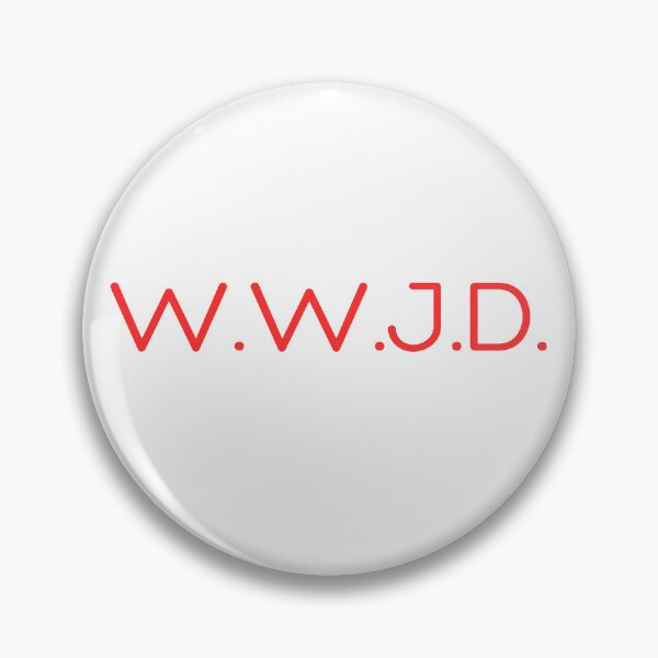 Item preview, WWJD, red designed and sold by Redeemed365.