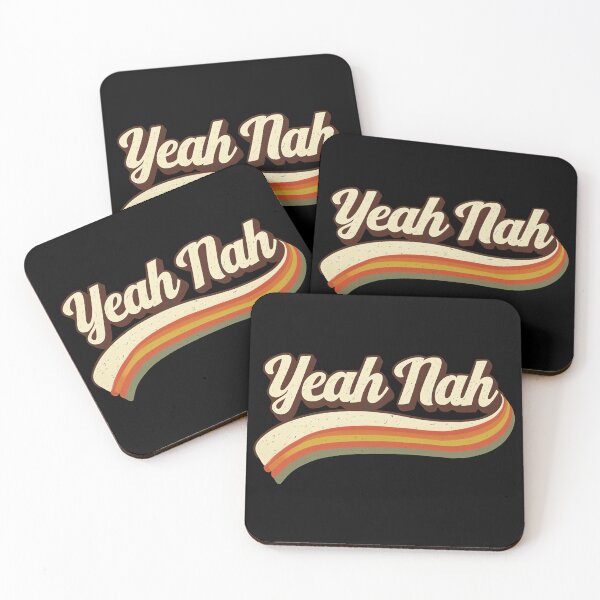 Item preview, Yeah Nah funny aussie saying slang designed and sold by analogsandpixel.
