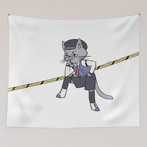 Item preview, Cat Detective designed and sold by Yiran0121.