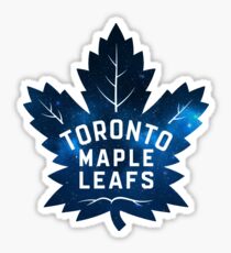 Toronto Maple Leafs Galaxy Logo Sticker