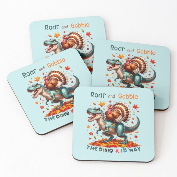 Item preview, Roar and gobble, the dino kid way! designed and sold by bAIryBarn.