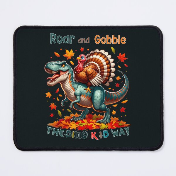 Item preview, Roar and gobble, the dino kid way! designed and sold by bAIryBarn.