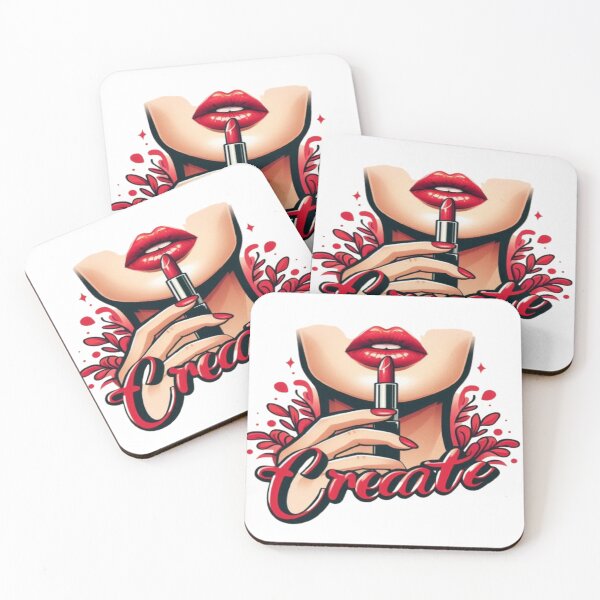 Item preview, Woman with red lipstick designed and sold by janusa.