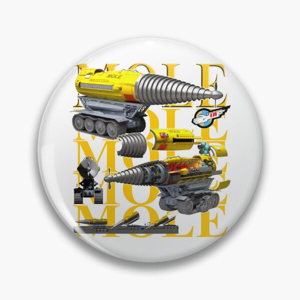 Item preview, The Mole 2, Thunderbirds designed and sold by madbadmachines.