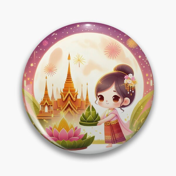Item preview, Loy Krathong festival in Thailand. designed and sold by PINNEY777.