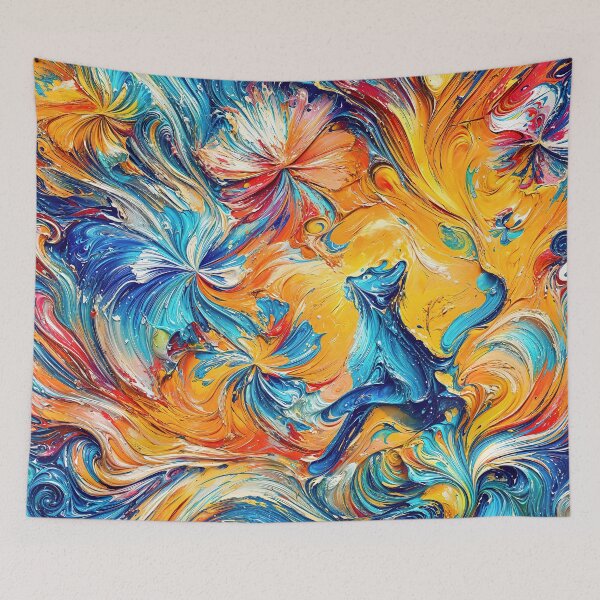 Item preview, Explosion of Chromatic Fluid Patterns designed and sold by blackhalt.