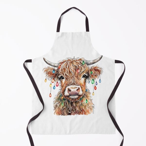 Item preview, Highland Cow Christmas, Scottish Cow, Cute Cow designed and sold by JTRApperal.