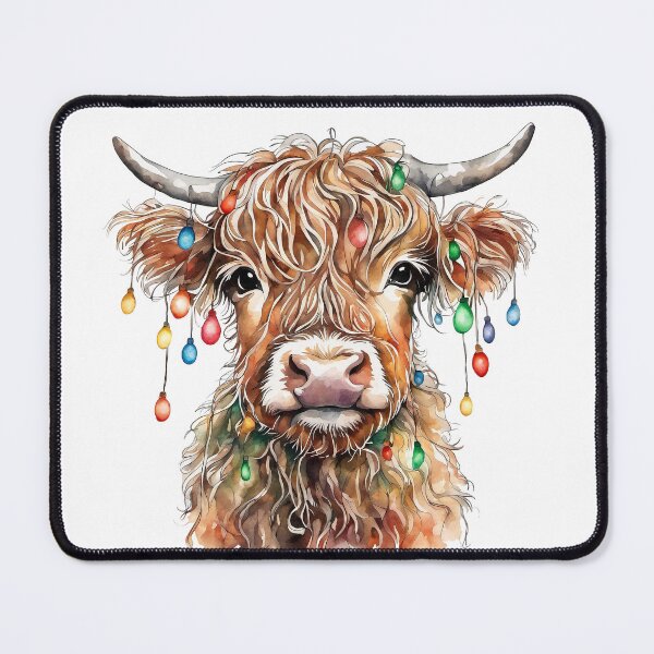 Item preview, Highland Cow Christmas, Scottish Cow, Cute Cow designed and sold by JTRApperal.