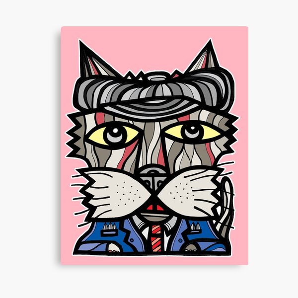 "Cozy Kat" Canvas Print