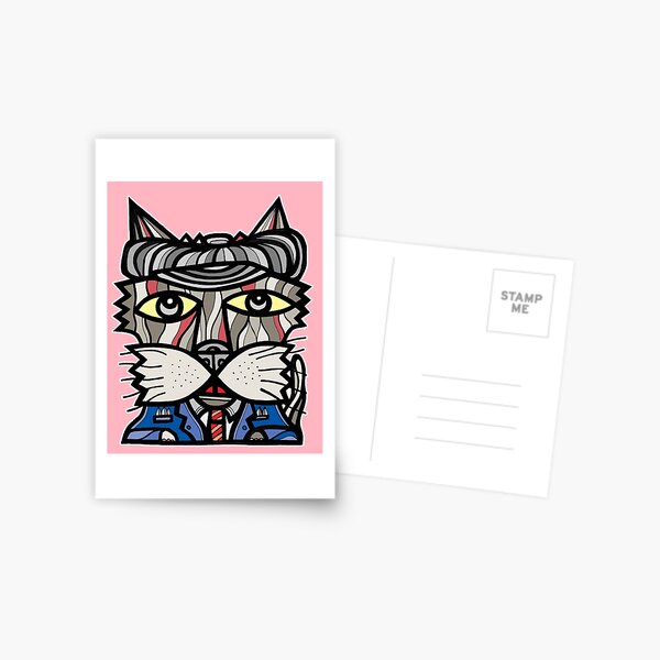 "Cozy Kat" Postcard