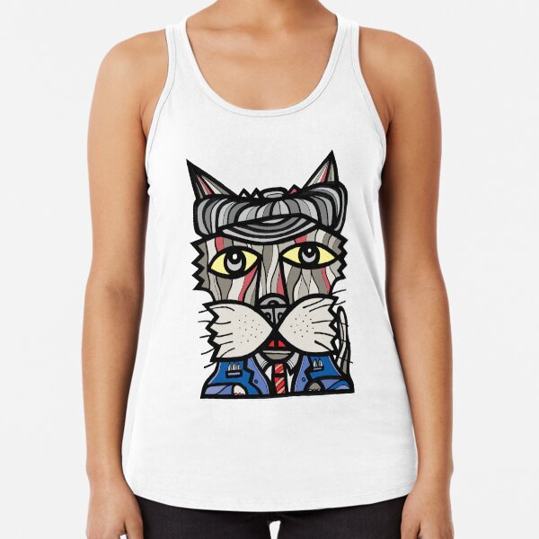 "Cozy Kat" Racerback Tank Top