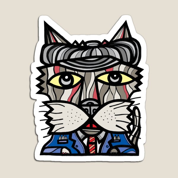 "Cozy Kat" Magnet