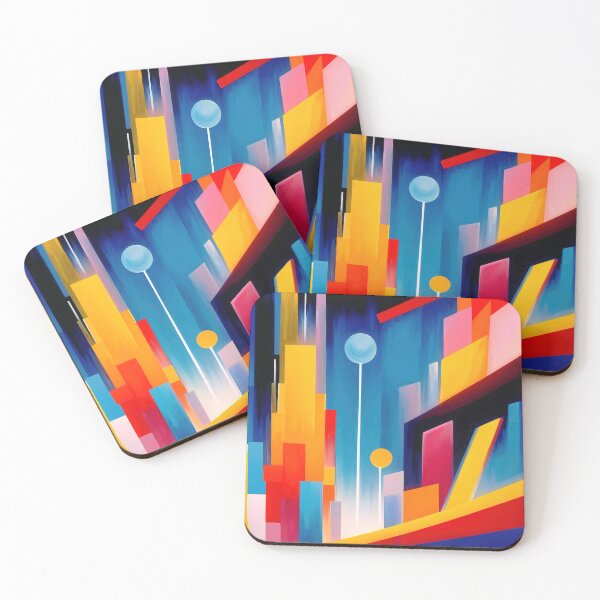 Item preview, Abstract Cityscape #23-0730 designed and sold by Empty Paradise.