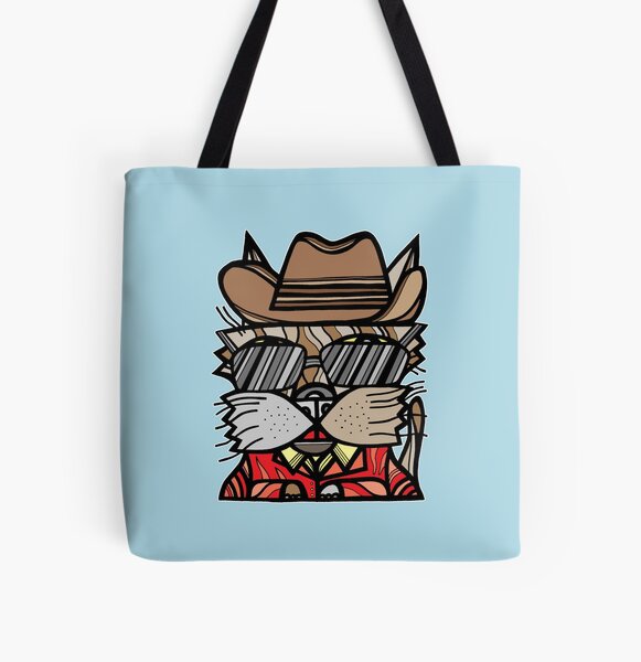 "Thunder Kat" All Over Print Tote Bag