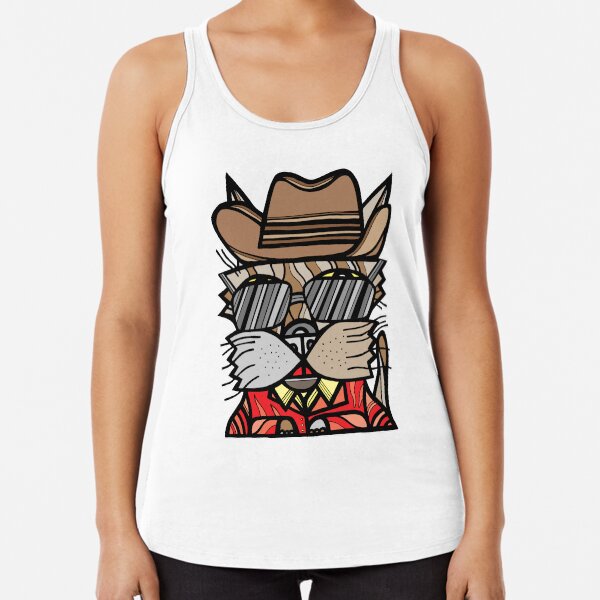 "Thunder Kat" Racerback Tank Top