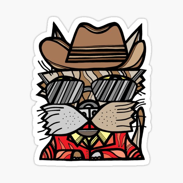 "Thunder Kat" Sticker