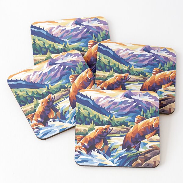 Item preview, Salmon Run designed and sold by Boddicca.