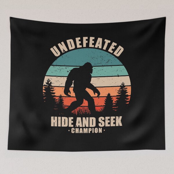 Item preview, Undefeated Hide and Seek Champion designed and sold by mhernaevily.