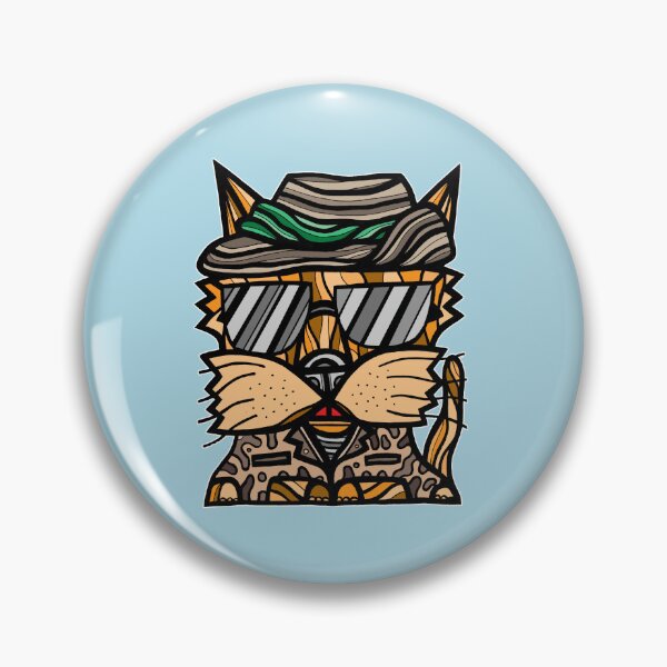 "Warrior Kat" Pin