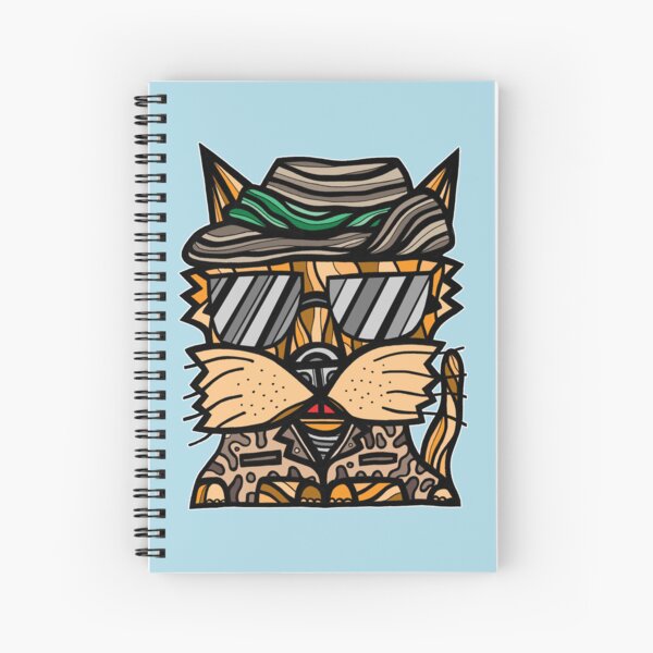 "Warrior Kat" Spiral Notebook