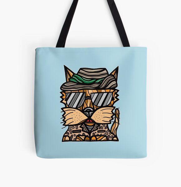 "Warrior Kat" All Over Print Tote Bag