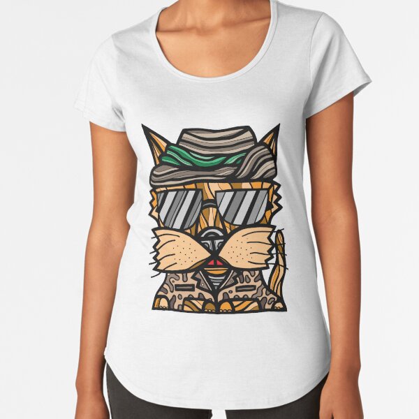 "Warrior Kat" Premium Scoop T-Shirt