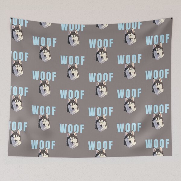Item preview, Siberian Husky adorable dog design designed and sold by La Loca.