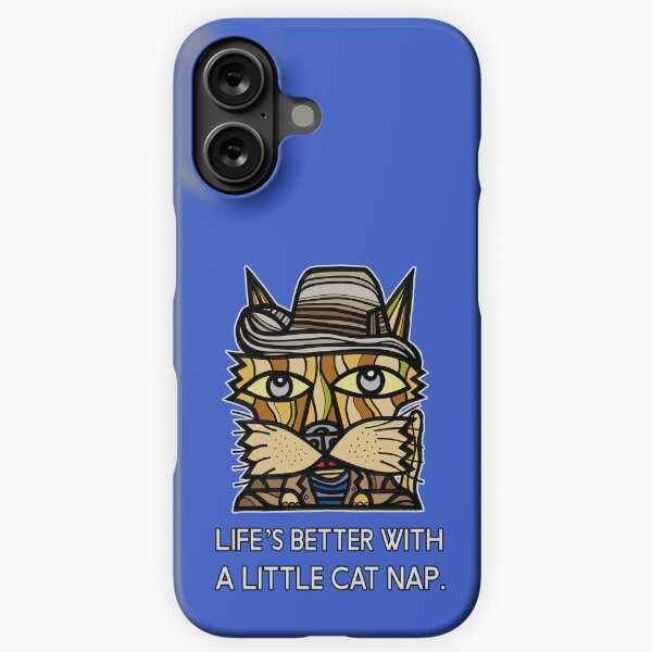 "Life's Better with a Little Cat Nap." iPhone Snap Case