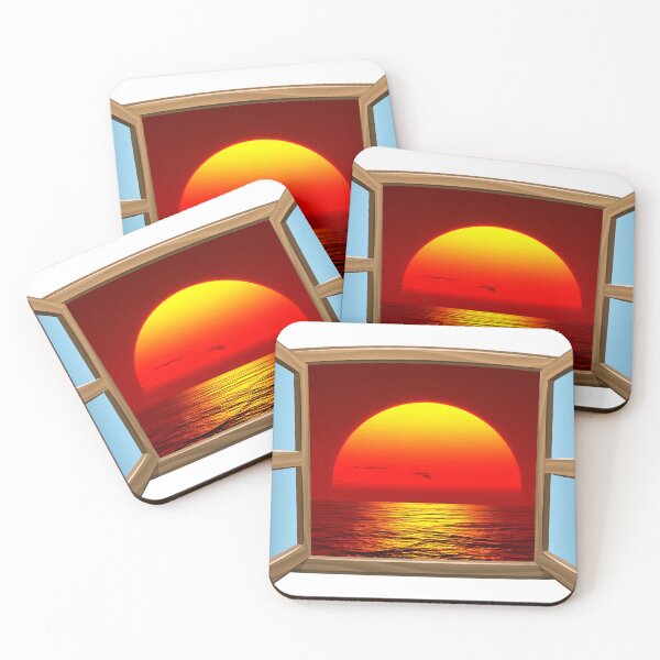 Item preview, Sunshine looking through an open window - cool sticker or t-shirt designed and sold by PIXEL POP DESIGNS - Beyond the Norm!.