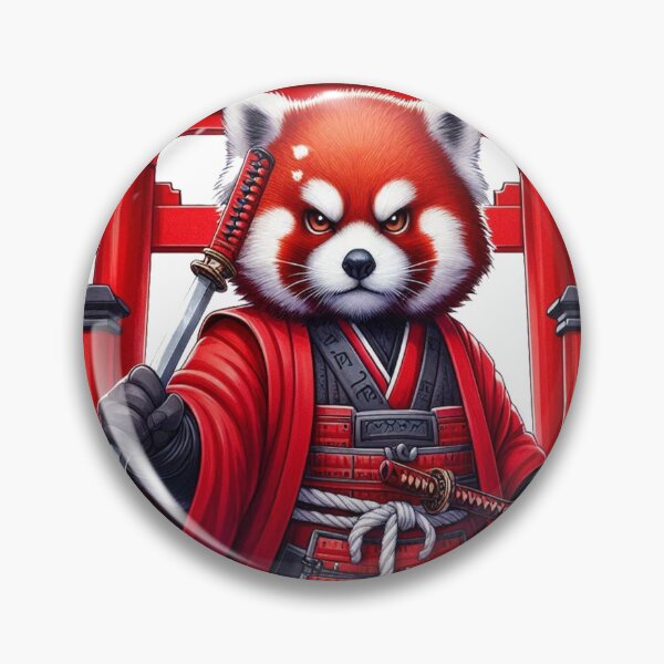 Item preview, Red Panda Samurai designed and sold by francous03.