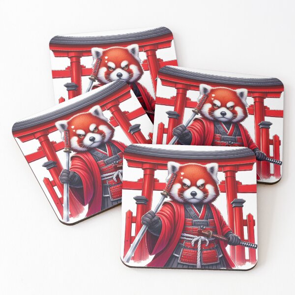 Item preview, Red Panda Samurai designed and sold by francous03.