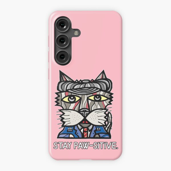 "Stay Paw-sitive" Samsung Galaxy Snap Case