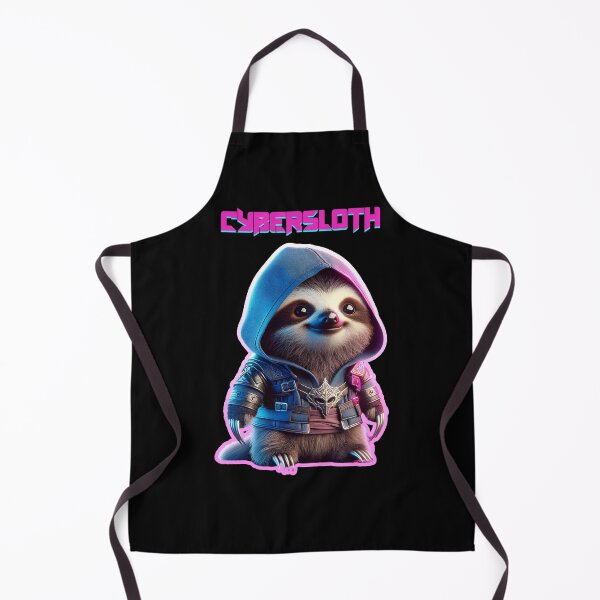 Item preview, Cybersloth! They may be slow, but this little sloth is still a killer with cuteness! designed and sold by geetarv.